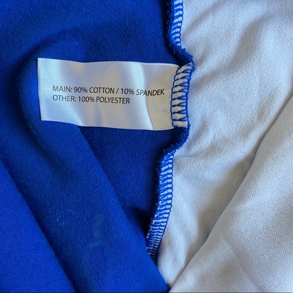 Bloch Royal Blue Short Sleeve Dance Leotard - Picture 8 of 8